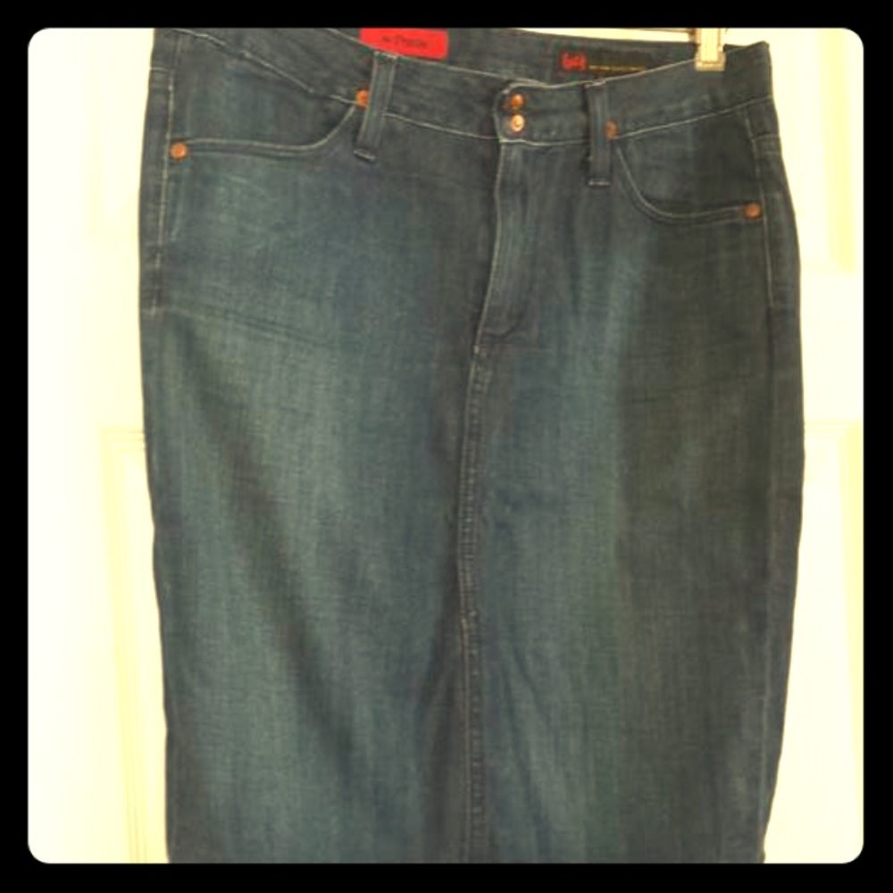 PRICE DROP AG denim skirt
